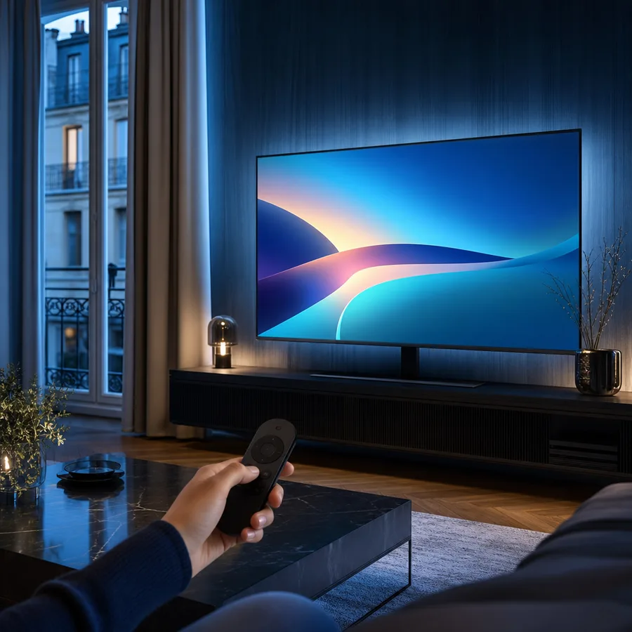 Utilisation d’Iron TV Max sur une Smart TV