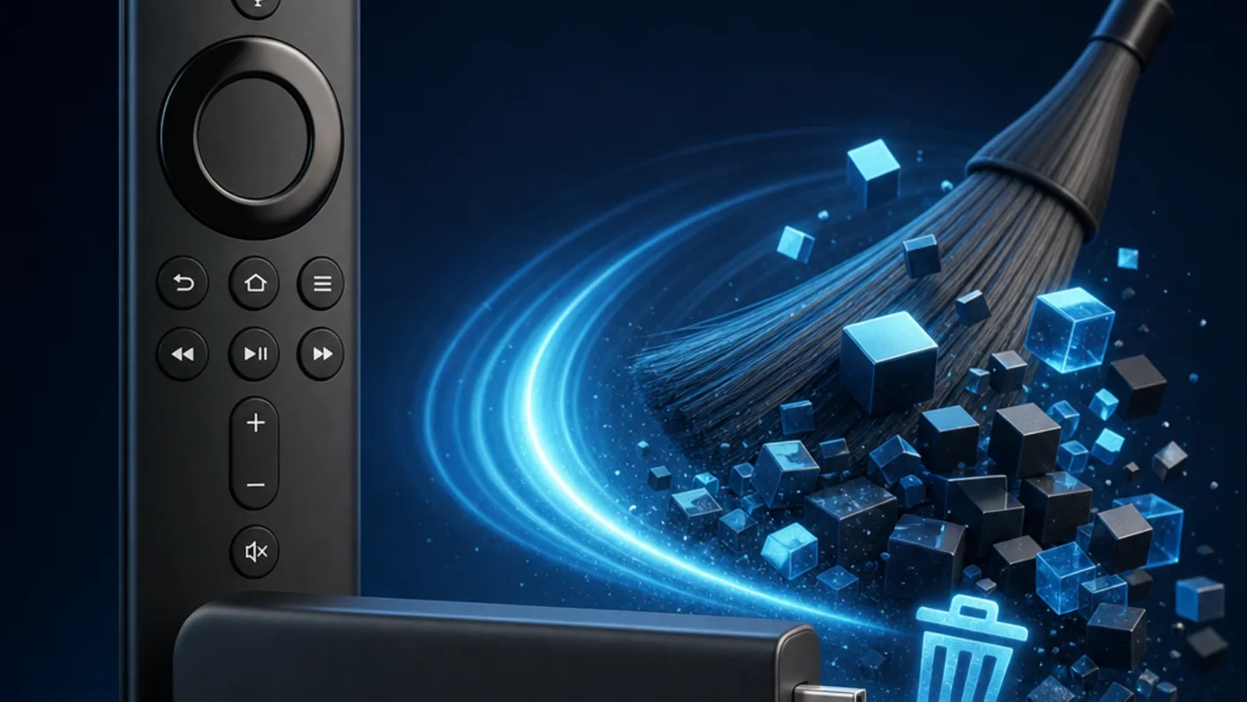 Gestion du cache et du stockage d’une application sur Fire TV Stick